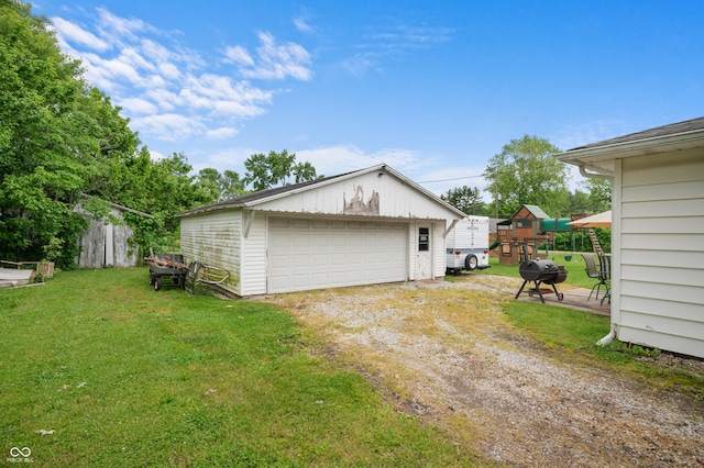 11780 S Hoover St, Clinton, IN 47842 - view of detached garage