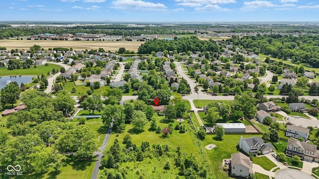 1914 S Avon Ave, Avon, IN 46123 - aerial perspective of suburban area featuring a tree filled landscape
