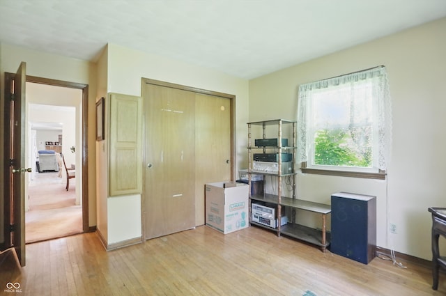 1914 S Avon Ave, Avon, IN 46123 - office area with light wood-style flooring and baseboards