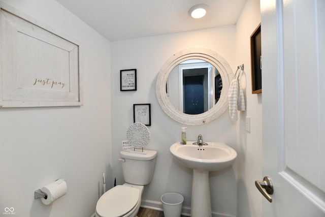 6883 Honeysuckle Way, Pendleton, IN 46064 - bathroom featuring toilet and a sink