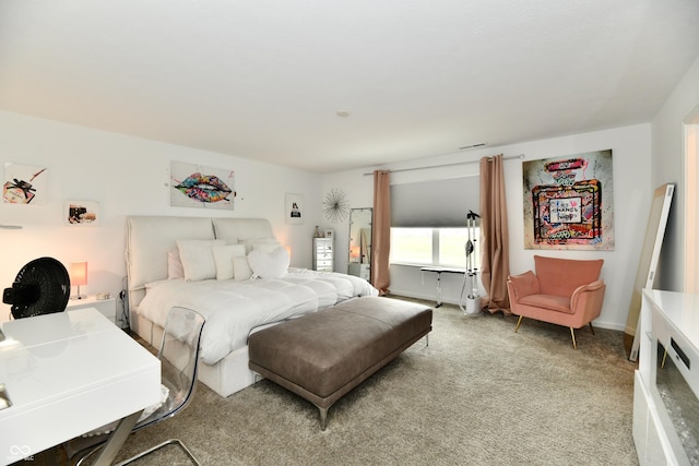 6883 Honeysuckle Way, Pendleton, IN 46064 - bedroom with light carpet