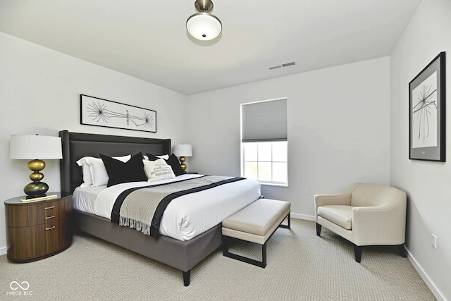 6883 Honeysuckle Way, Pendleton, IN 46064 - bedroom featuring baseboards and light colored carpet