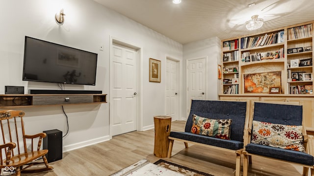 2020 N Park Ave, Indianapolis, IN 46202 - sitting room featuring wood finished floors and baseboards