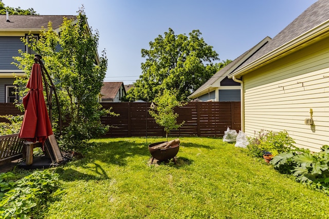 2020 N Park Ave, Indianapolis, IN 46202 - view of yard