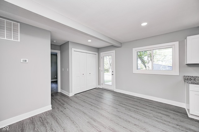 496 N County Road 325 W, Danville, IN 46122 - foyer entrance with light wood finished floors and recessed lighting