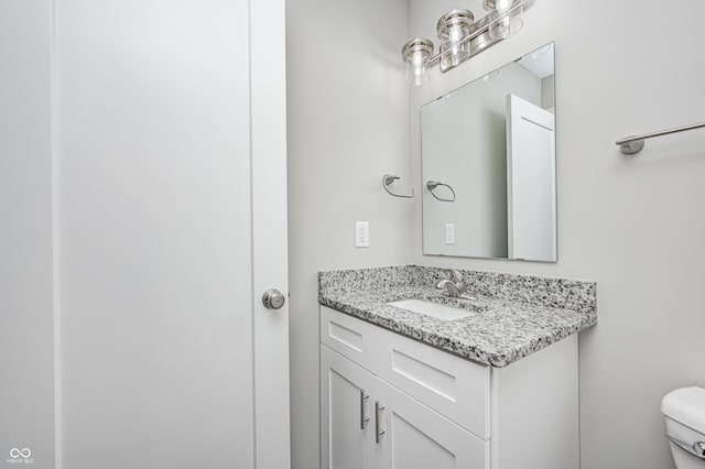 496 N County Road 325 W, Danville, IN 46122 - bathroom featuring vanity and toilet