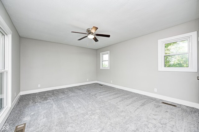 496 N County Road 325 W, Danville, IN 46122 - carpeted empty room with a ceiling fan and baseboards