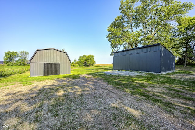 496 N County Road 325 W, Danville, IN 46122 - view of green lawn with an outbuilding