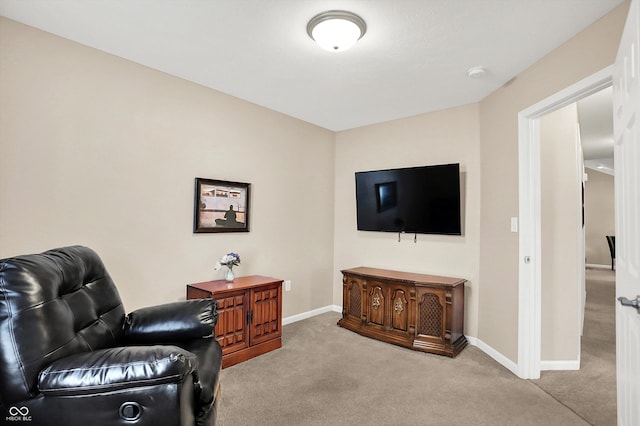 1056 Hilltop Commons Blvd, Whiteland, IN 46184 - living area featuring carpet and baseboards