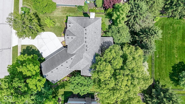 4763 Woods Edge Dr, Zionsville, IN 46077 - bird's eye view