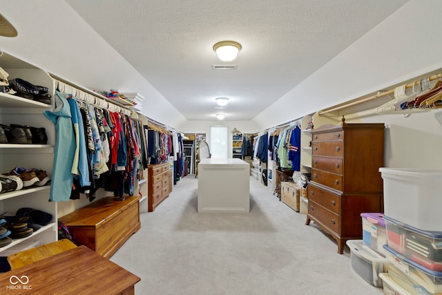 4763 Woods Edge Dr, Zionsville, IN 46077 - spacious closet featuring light carpet