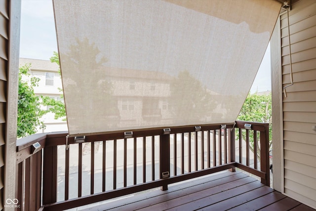 8425 Codesa Way, Indianapolis, IN 46278 - view of wooden deck