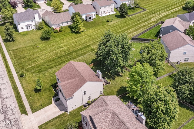 12343 Slate Dr, Fishers, IN 46037 - aerial perspective of suburban area