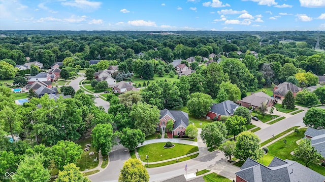 4075 Dartmoor Dr, Greenwood, IN 46143 - aerial view of residential area
