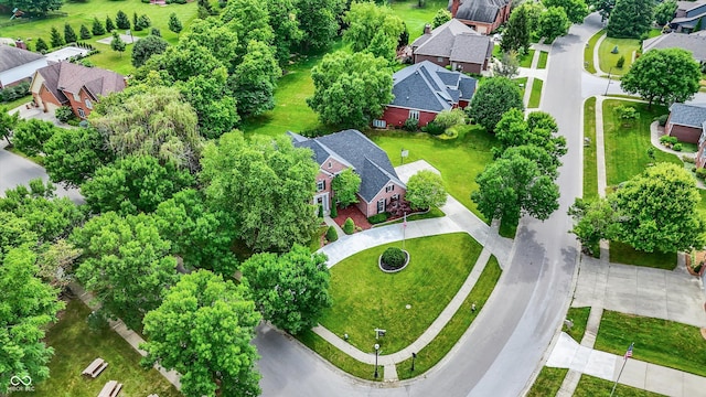 4075 Dartmoor Dr, Greenwood, IN 46143 - aerial perspective of suburban area