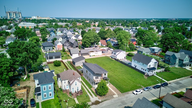 1622 Cornell Ave, Indianapolis, IN 46202 - aerial perspective of suburban area