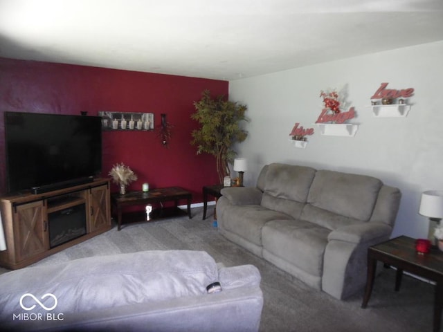 213 S Coventry Dr, Anderson, IN 46012 - view of carpeted living area