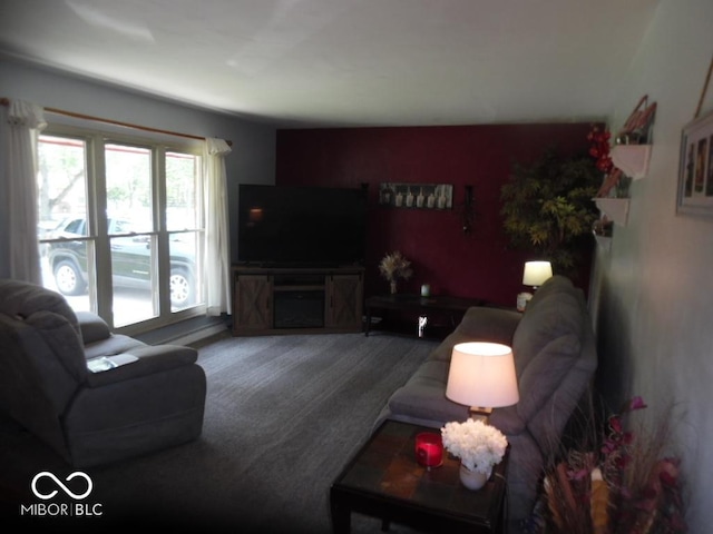 213 S Coventry Dr, Anderson, IN 46012 - living area featuring carpet flooring