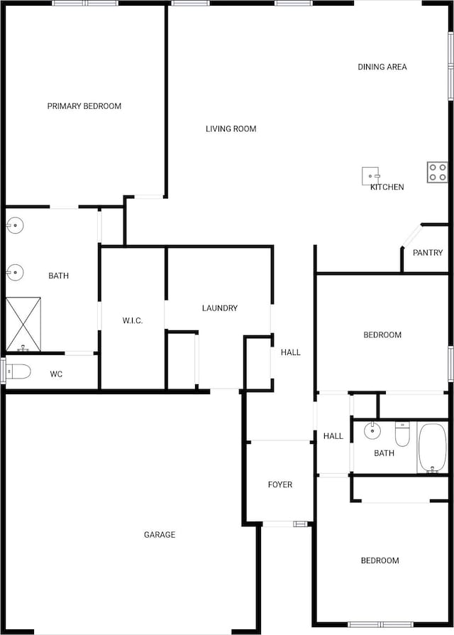 10112 James Run Dr, Indianapolis, IN 46239 - property floor plan