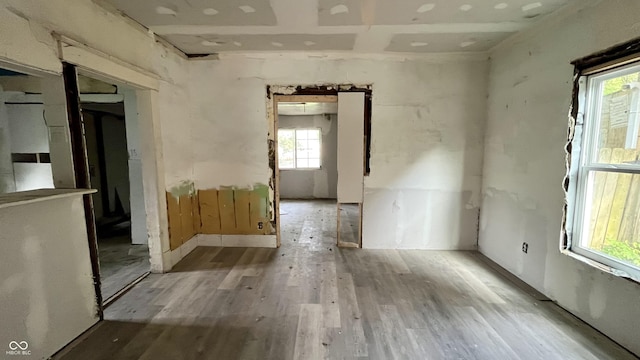 2955 N Olney St, Indianapolis, IN 46218 - spare room with wood finished floors