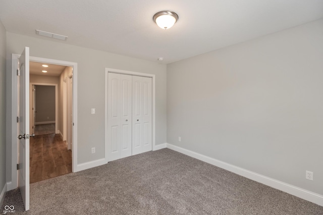 3204 N County Road 900 E, Seymour, IN 47274 - unfurnished bedroom with carpet flooring and a closet