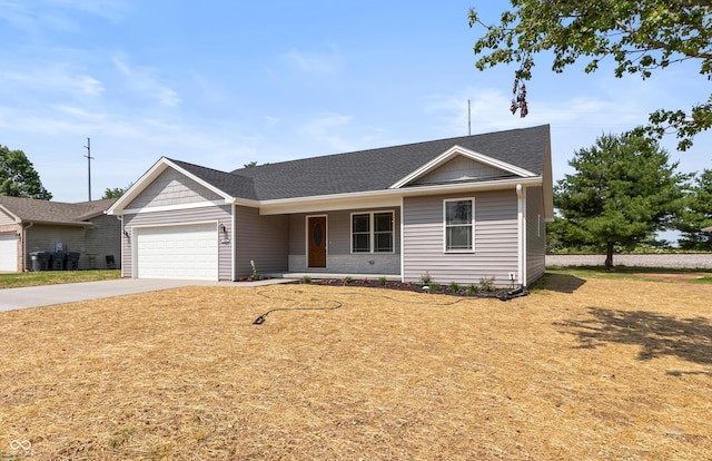 3204 N County Road 900 E, Seymour, IN 47274 - ranch-style home with an attached garage and driveway