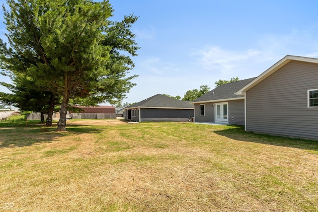 3204 N County Road 900 E, Seymour, IN 47274 - view of green lawn featuring french doors