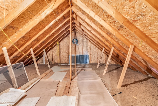 6605 N Private Road 110 W, Brazil, IN 47834 - view of unfinished attic