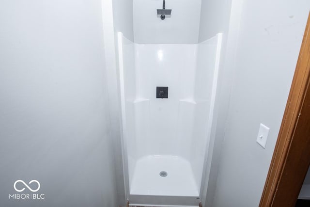 5840 N State Highway 7, Scipio, IN 47273 - full bathroom featuring a shower stall