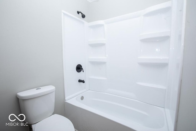 5840 N State Highway 7, Scipio, IN 47273 - bathroom with toilet and tub / shower combination