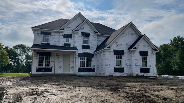 1919 Delp Ct, Avon, IN 46123 - property under construction featuring roof with shingles