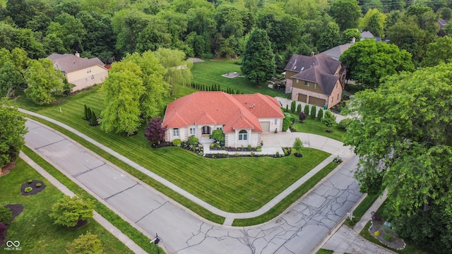 8703 Gordonshire Dr, Indianapolis, IN 46278 - view from above of property