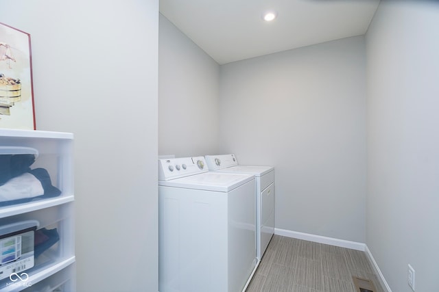 5335 Rum Cherry Way, Indianapolis, IN 46237 - washroom featuring independent washer and dryer and recessed lighting