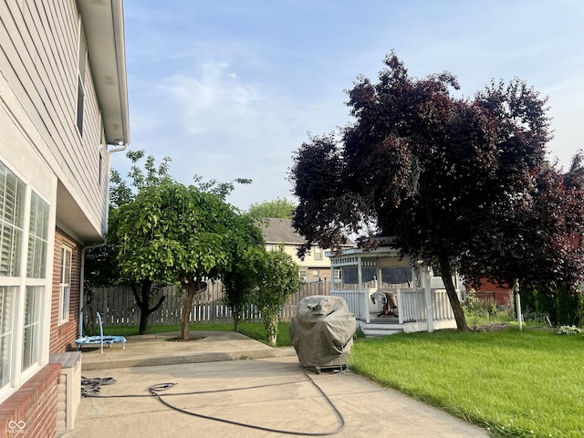 7532 Perilla Ct, Indianapolis, IN 46237 - view of patio / terrace with area for grilling