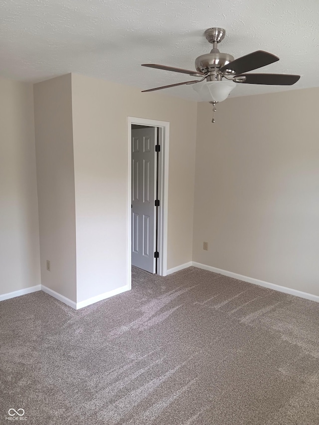 18851 Wimbley Way, Noblesville, IN 46060 - carpeted spare room featuring a ceiling fan and baseboards