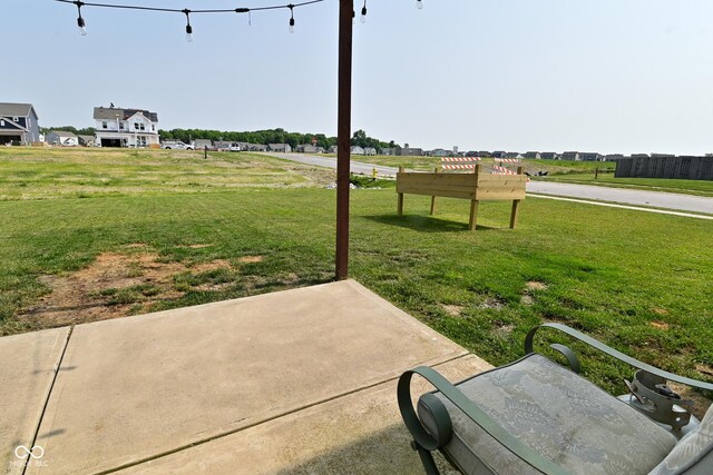 680 Albermarle Dr, Pittsboro, IN 46167 - view of grassy yard featuring a patio