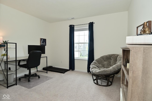680 Albermarle Dr, Pittsboro, IN 46167 - home office featuring carpet and baseboards