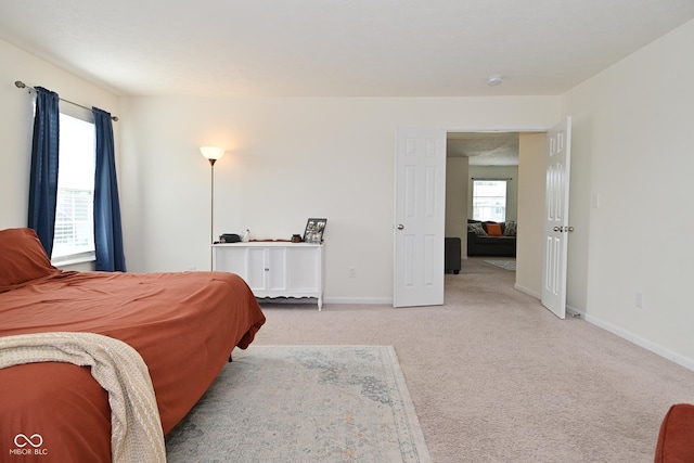 680 Albermarle Dr, Pittsboro, IN 46167 - bedroom featuring light carpet and baseboards