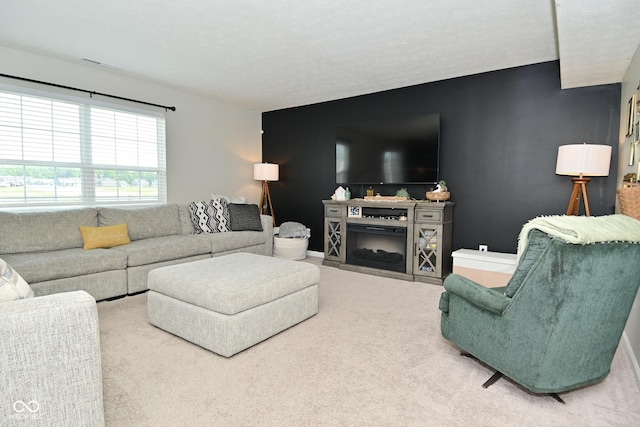 680 Albermarle Dr, Pittsboro, IN 46167 - living area featuring carpet flooring