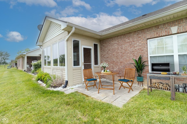 4291 Washington Blvd, Plainfield, IN 46168 - view of patio / terrace