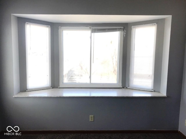 55 W Fall Creek Parkway S Drive, Indianapolis, IN 46208 - unfurnished room with healthy amount of natural light