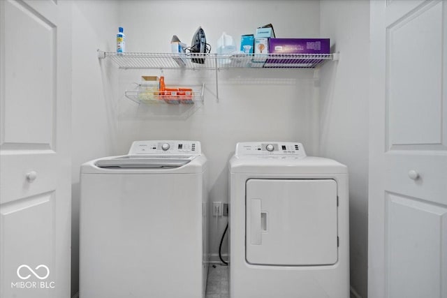 11509 Reagan Dr, Fishers, IN 46038 - laundry area with washer and dryer