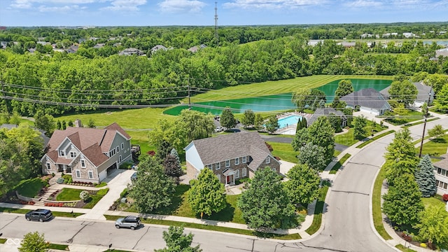 16802 Oak Manor Dr, Westfield, IN 46074 - aerial view of a nearby body of water