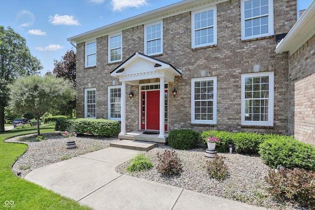 16802 Oak Manor Dr, Westfield, IN 46074 - view of front of home with brick siding