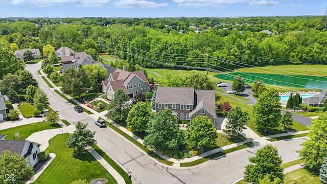 16802 Oak Manor Dr, Westfield, IN 46074 - aerial view of a forest