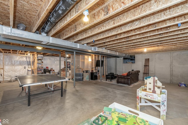 1696 Woodfield Dr, Greenwood, IN 46143 - view of unfinished below grade area