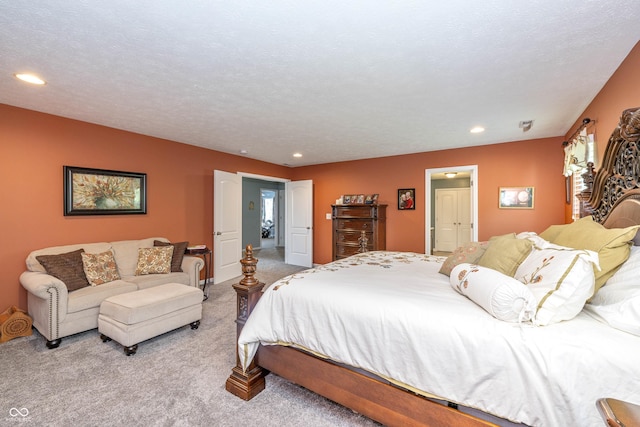 1696 Woodfield Dr, Greenwood, IN 46143 - carpeted bedroom with recessed lighting