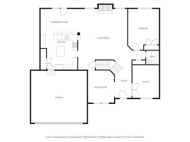 1696 Woodfield Dr, Greenwood, IN 46143 - property floor plan