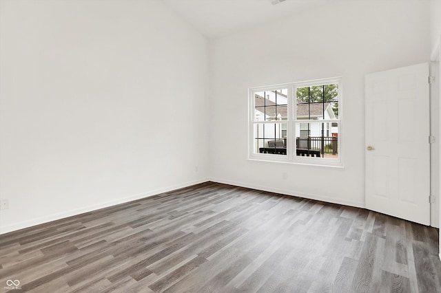 3371 Weathered Rock Cir, Kokomo, IN 46902 - spare room with wood finished floors and baseboards