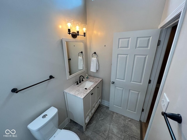 6805 Twin Brooks Dr, Indianapolis, IN 46227 - bathroom with vanity and a chandelier